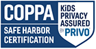 PRIVO COPPA Certified Logo